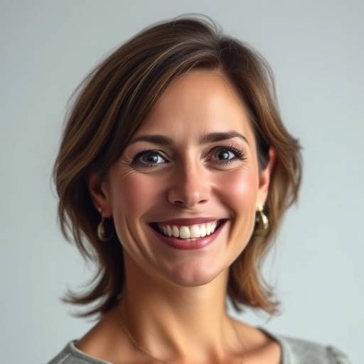 Eleanor Vance, smiling warmly, professional headshot